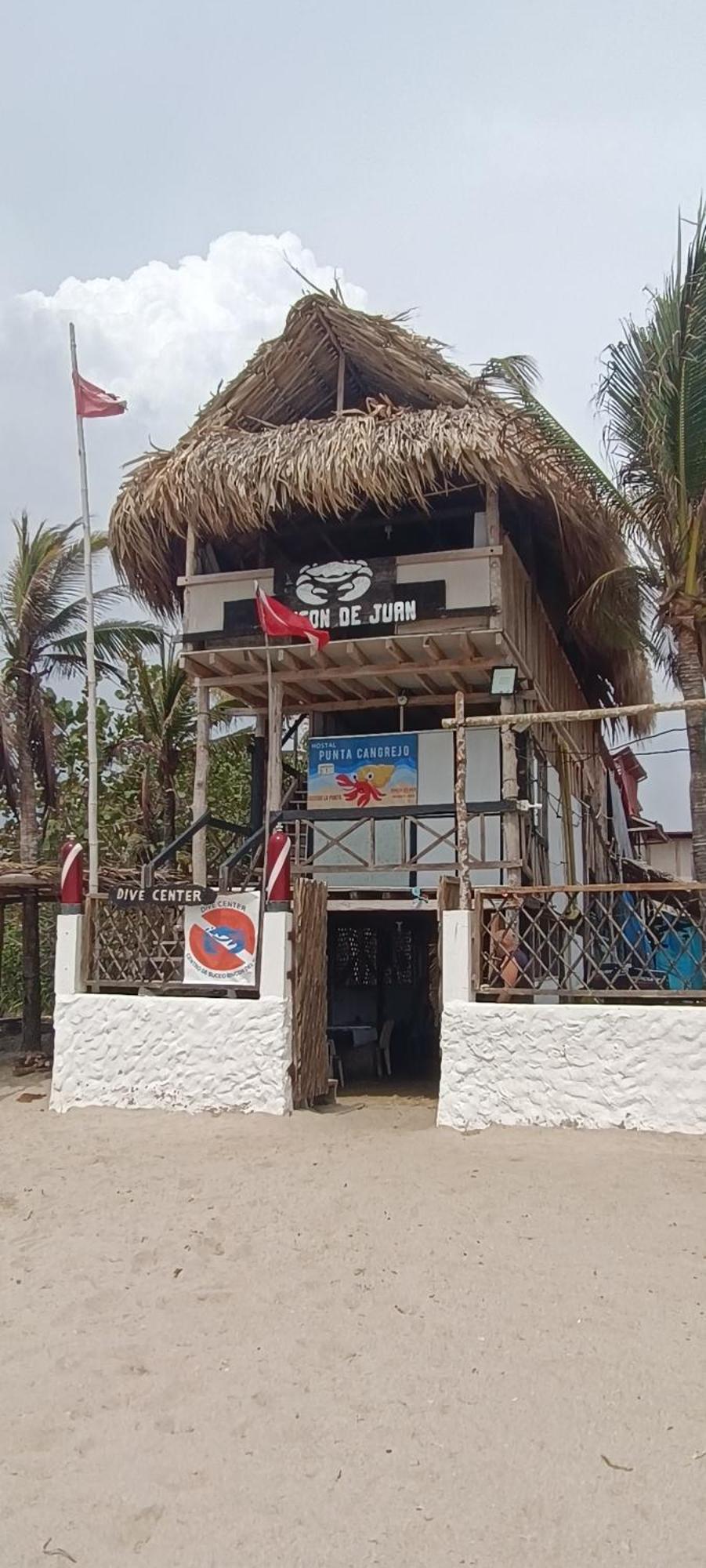 Hostal Punta Cangrejo San Onofre Екстериор снимка