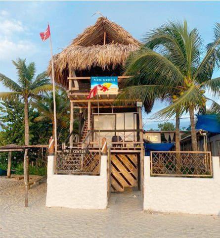 Hostal Punta Cangrejo San Onofre Екстериор снимка